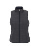 CRIMSON CUT LADIES` TWIST WOMEN`S VEST DARK GRAY MELANGE/NAVY