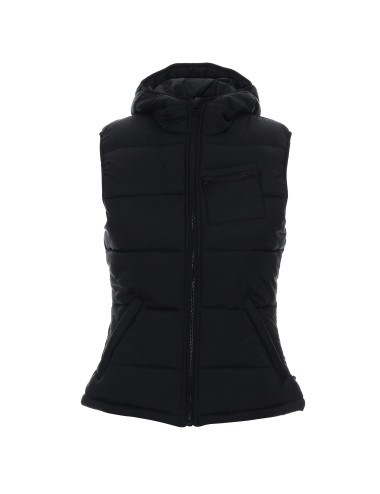 CRIMSON CUT Women`s Vest LADIES` STEP BLACK logo embroidery print