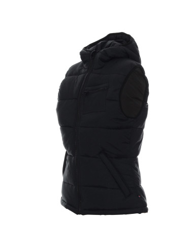 CRIMSON CUT Women`s Vest LADIES` STEP BLACK logo embroidery print