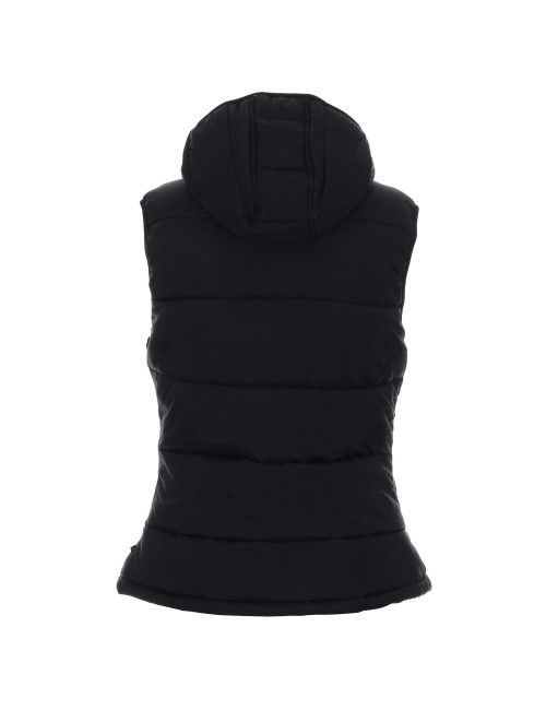 CRIMSON CUT Women`s Vest LADIES` STEP BLACK logo embroidery print