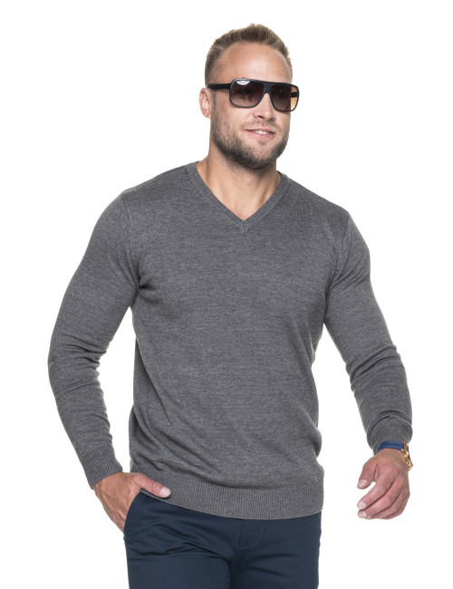 Grauer Stadtpullover für Herren Promostars/Crimson CUT