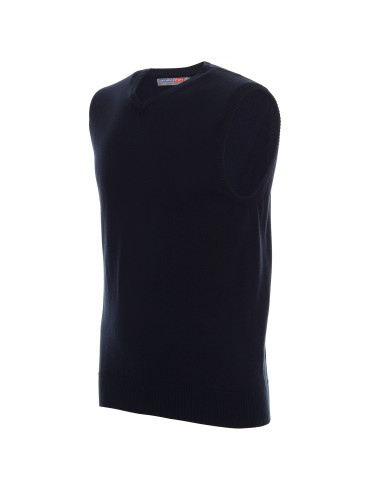 Promostars men`s vest SHORT CITY navy blue