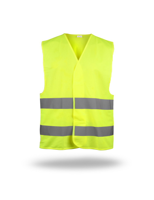 Herren Warnweste Warngelb MARKIEREN Sie den Helfer