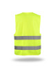 MEN`S VEST HI-VIS SAFETY YELLOW