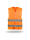 MEN`S VEST HI-VIS SAFETY ORANGE