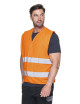 Kamizelka męska vest hi-vis pomarańczowy ostrzegawczy MARK the helper