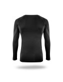 2Koszulka męska termoaktywna z długim rękawem czarny/szary Mark The Helper