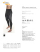 MARK THE HELPER MEN`S THERMOACTIVE PANTS BLACK/GRAY embroidery print