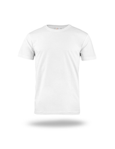 Weißes Arbeiter-T-Shirt für Herren von Mark The Helper