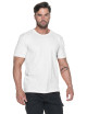 MARK THE HELPER MEN`S T-SHIRT WORKER WHITE screen print logo embroidery