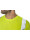 MEN`S HI-VIS T-SHIRT LONG SLEEVES HAZARD YELLOW/NAVY