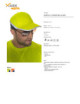 2Glare baseball cap warning yellow/navy blue MARK the helper