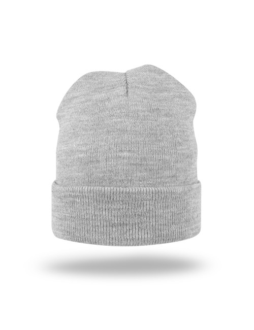 Men`s arctic hat, light gray melange MARK the helper