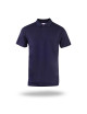 MARK THE HELPHER POLO MEN`S WORKER NAVY print embroidery silkscreen