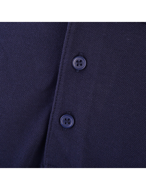 MARK THE HELPHER HERREN-POLOTASCHE, MARINEBLAU, Druck, Stickerei, Siebdruck