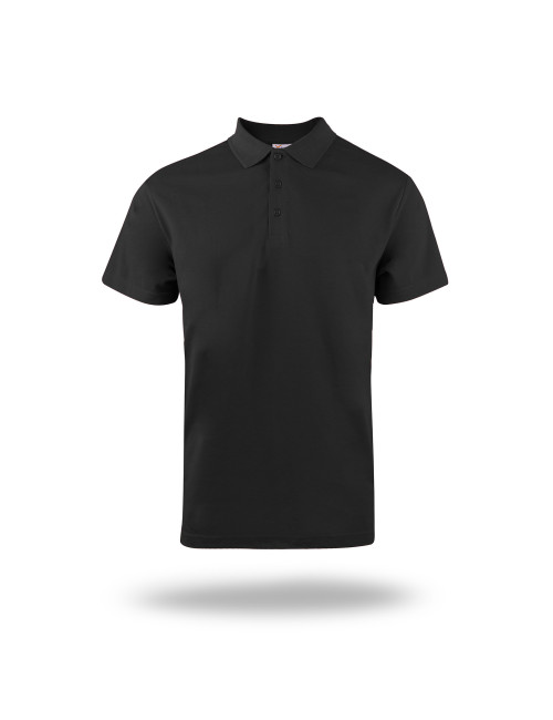 MARK THE HELPHER POLO MĘSKIE WORKER CZARNY haft nadruk sitodruk logo