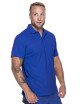 MARK THE HELPER MEN`S POLO WORKER CORNFLOWER print embroidery silkscreen logo