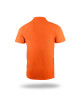 MARK THE HELPHER HERREN POLO WORKER ORANGE Stickerei-Siebdruck-Logo