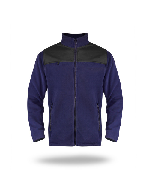 Mark the helper BLUZA Męska GUARD GRANATOWY/CZARNY pod haft, logo