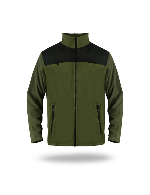 Mark the helper Men`s SWEATSHIRT GUARD KHAKI/BLACK logo, embroidery, print