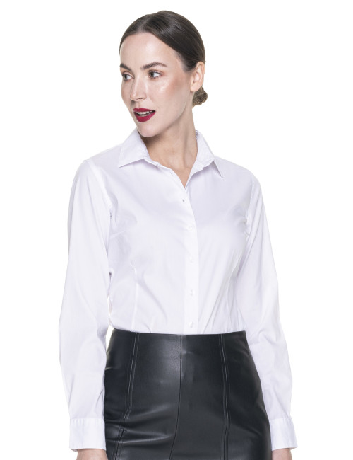 K LADIE`S WAVE SHIRT WHITE