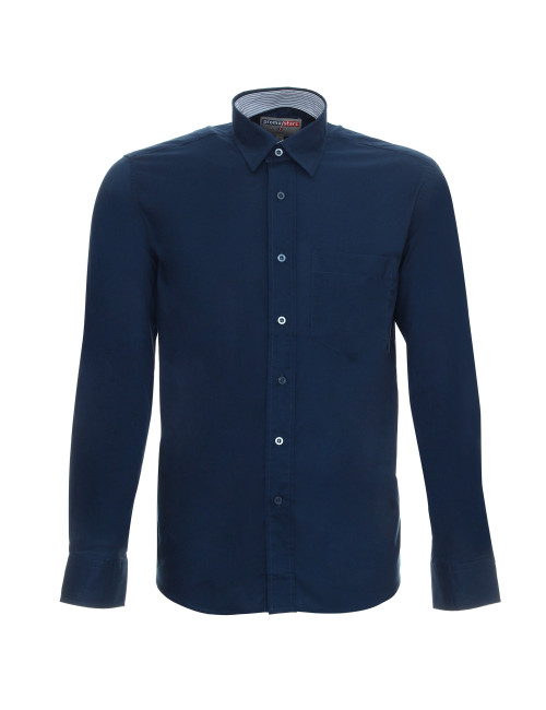 M RIVER SHIRT DARK BLUE
