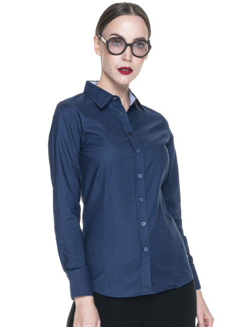 K BROOKE DARK BLUE SHIRT