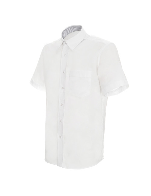 Koszula męska short river biały Promostars