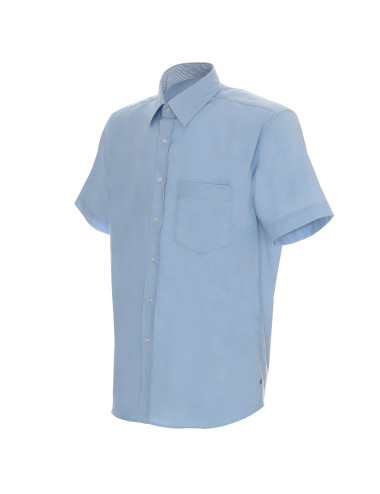 Koszula męska short river błękitny Promostars