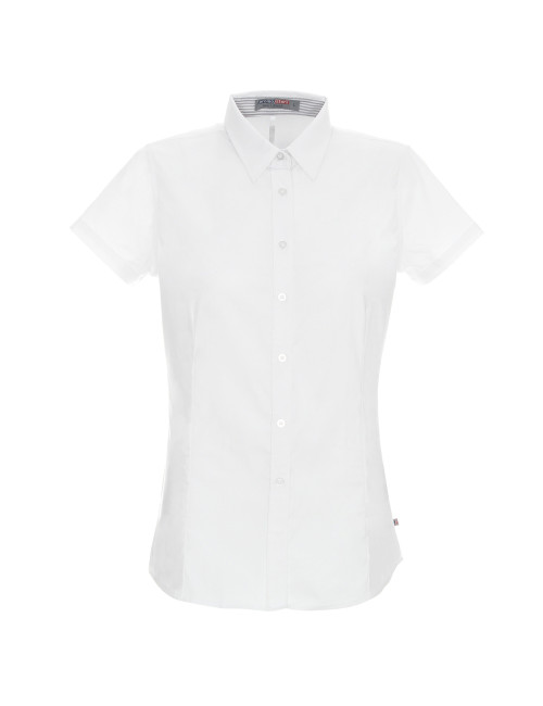 Kurzes Brook-Shirt für Damen, weiß, Promostars