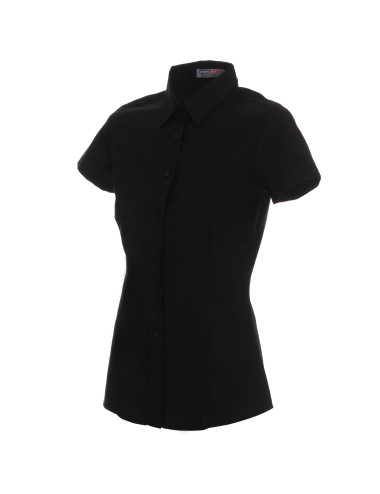 Kurzes Brook-Shirt für Damen in Schwarz von Promostars