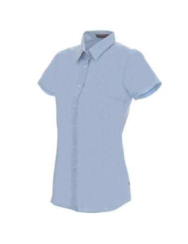 Kurzes Brook-Shirt für Damen, blau Promostars