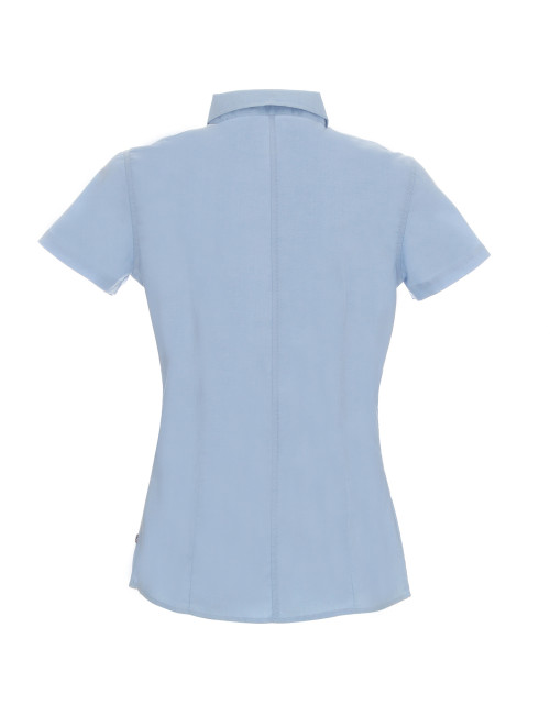 Kurzes Brook-Shirt für Damen, blau Promostars