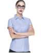 2Kurzes Brook-Shirt für Damen, blau Promostars