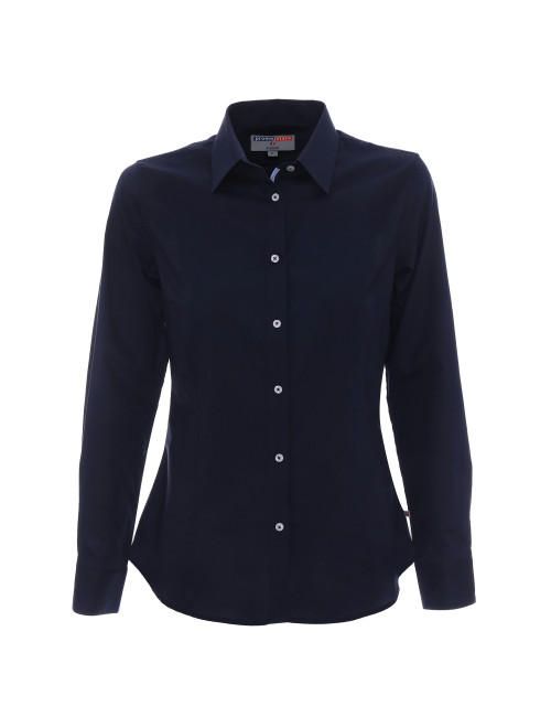 Irland-Damenhemd marineblau Promostars/Crimson CUT