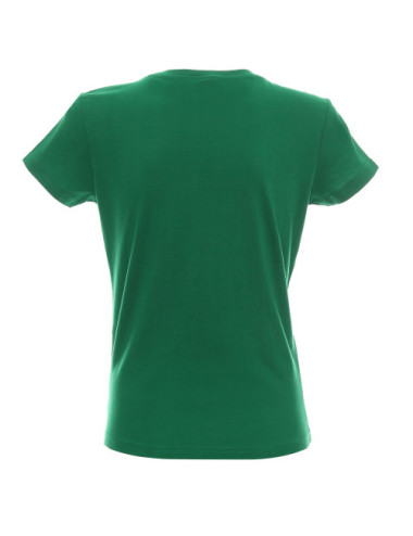 Ladies' heavy koszulka damska zielony Promostars