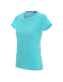 2Ladies' heavy koszulka damska błękitny Promostars
