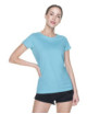 2Schweres Damen-T-Shirt blau von Promostars