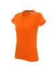 Promostars LADIES` HEAVY T-SHIRT Women`s ORANGE DTF logo print