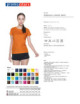 2Schweres Damen-T-Shirt für Damen in Orange von Promostars