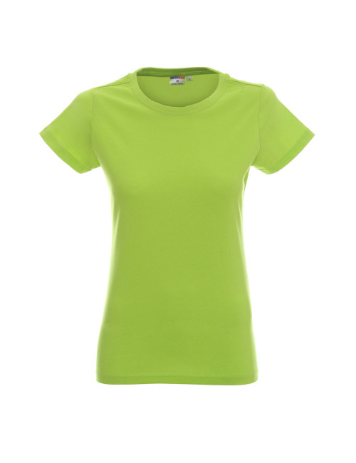 Schweres Damen-T-Shirt Limette von Promostars