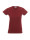 Ladies` heavy t-shirt women`s bordeaux Promostars
