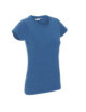 2Ladies' heavy koszulka damska niebieski melanż Promostars