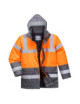 2Two-tone Traffic Orange/Grey Portwest Hi-Vis Jacket