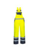 2Two-tone warning overalls, insulated, Portwest Yellow