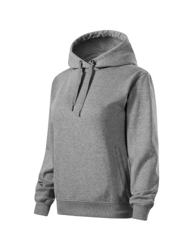 Damen-Sweatshirt Moon 421 dunkelgrau meliert Malfini