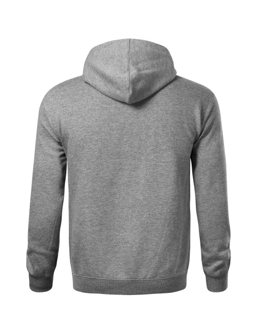 Herren-Sweatshirt Moon 420 dunkelgrau meliert Malfini