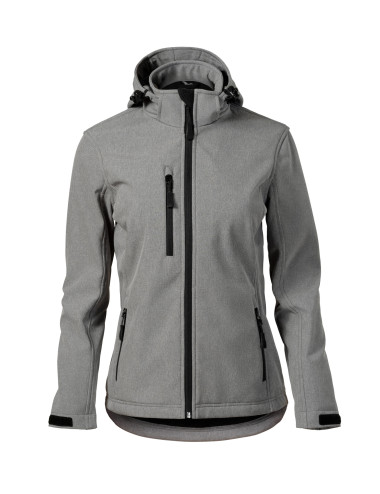 Women`s softshell jacket Performance 521 dark gray melange Malfini