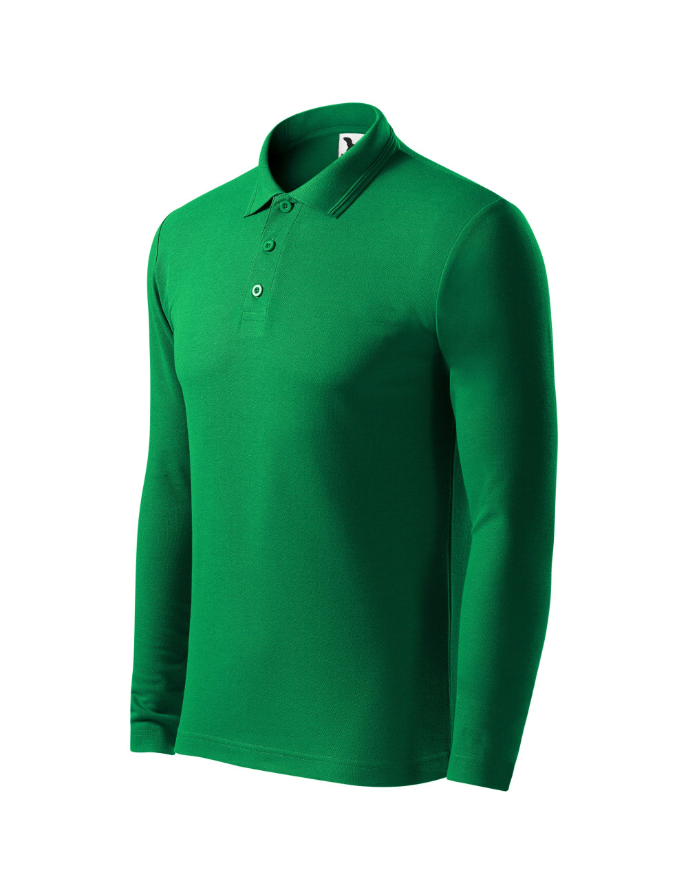 Men`s polo shirt Pique polo ls 221 grass green Malfini