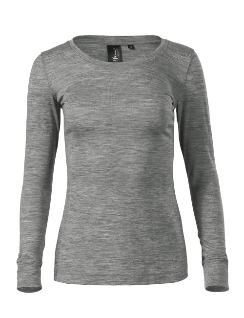 "Odkryj komfort i styl z koszulką damską Merino Rise LS 160 od Malf